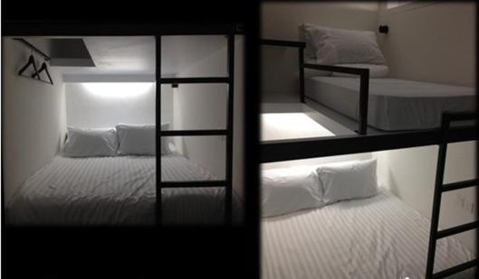 Capsule hotel Bunc Singapore